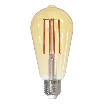 LED Stmívatelná žárovka FILAMENT VINTAGE ST64 E27/12W/230V 2000K