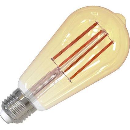 LED Stmívatelná žárovka FILAMENT VINTAGE ST64 E27/12W/230V 2000K