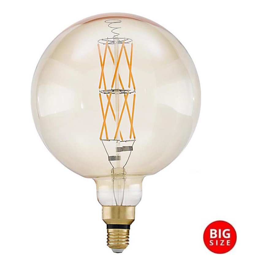 LED Stmívatelná žárovka G200 E27/8W/230V 2100K - Eglo 11687