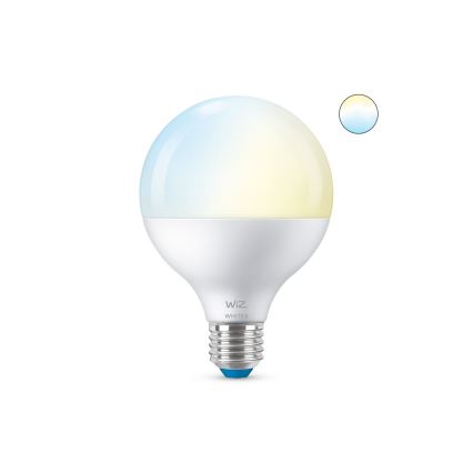 LED Stmívatelná žárovka G95 E27/11W/230V 2700-6500K CRI 90 Wi-Fi - WiZ