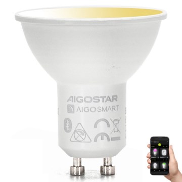 LED Stmívatelná žárovka GU10/6,5W/230V 2700-6500K - Aigostar
