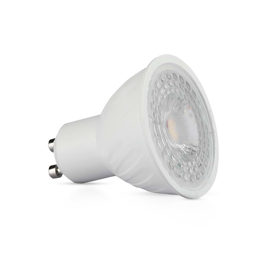 LED Stmívatelná žárovka GU10/6W/230V 6500K 38°