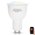 LED Stmívatelná žárovka GU10/7W/230V 3000-6500K Wi-Fi - Aigostar