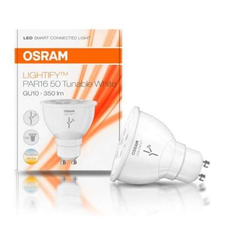 LED Stmívatelná žárovka LIGHTIFY GU10/6W/230V 2700-6500K - Osram