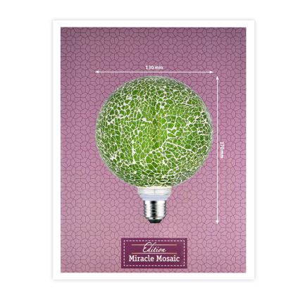 LED Stmívatelná žárovka MOSAIC G125 E27/5W/230V 2700K - Paulmann 28747