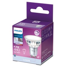 LED Stmívatelná žárovka Philips GU10/4,6W/230V 4000K