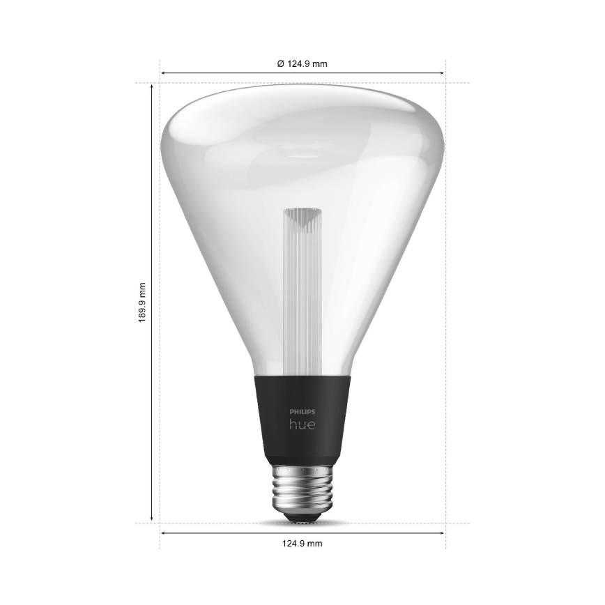 LED Stmívatelná žárovka Philips Hue White And Color Ambiance E27/6,5W/230V 2000-6500K