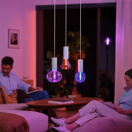 LED Stmívatelná žárovka Philips Hue White And Color Ambiance E27/6,5W/230V 2000-6500K