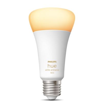 LED Stmívatelná žárovka Philips Hue WHITE AMBIANCE E27/13W/230V 2200-6500K