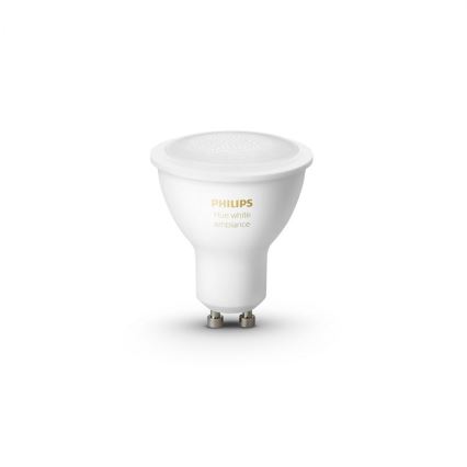 LED Stmívatelná žárovka Philips Hue WHITE AMBIANCE GU10/5W/230V 2200-6500K