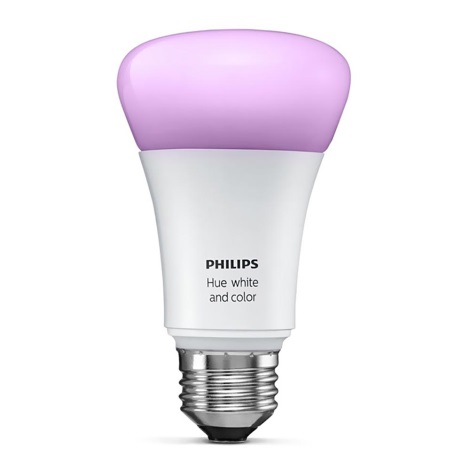 LED stmívatelná žárovka Philips Hue WHITE AND COLOR AMBIANCE 1xE27/10W/230V  2000 - 6500K