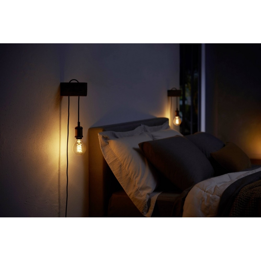 LED Stmívatelná žárovka Philips Hue WHITE FILAMENT G93 E27/7W/230V 2100K