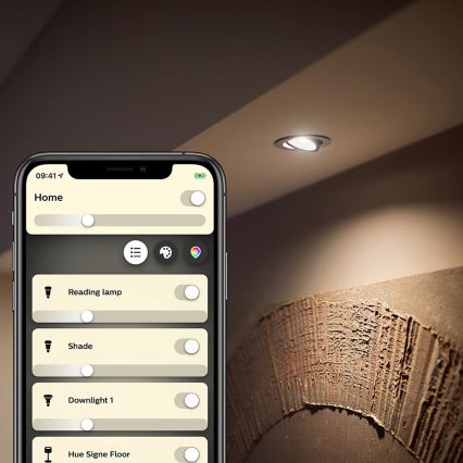 LED Stmívatelná žárovka Philips Hue WHITE GU10/5,2W/230V 2700K