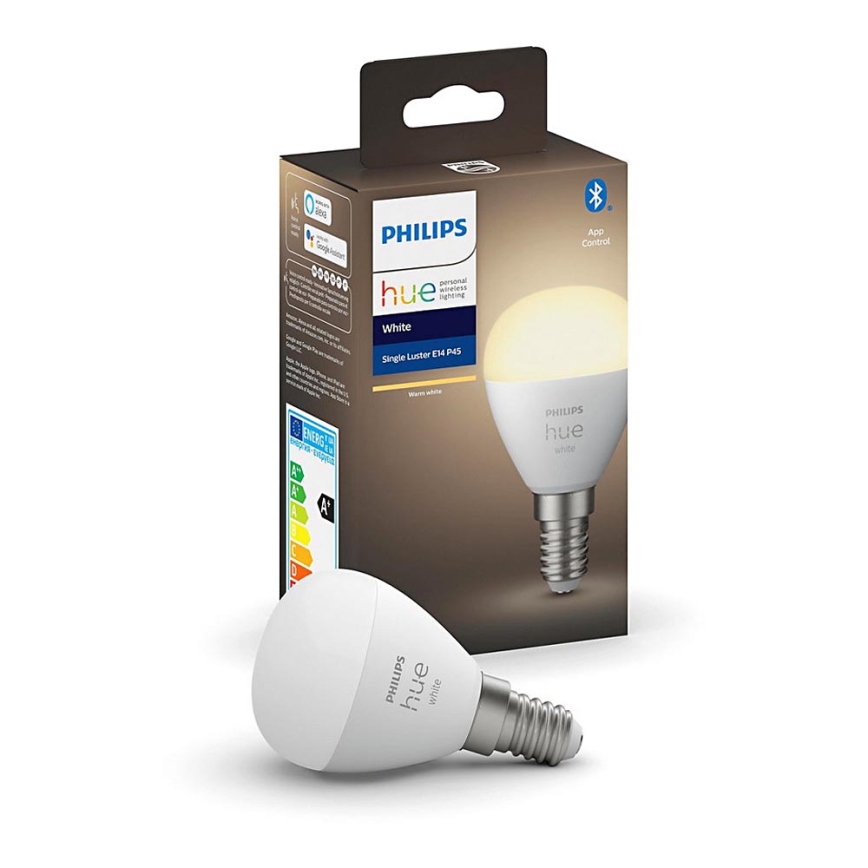 LED Stmívatelná žárovka Philips Hue WHITE P45 E14/5,5W/230V 2700K