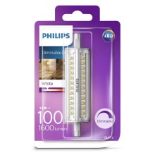 LED Stmívatelná žárovka Philips R7s/14W/230V 3000K 118mm