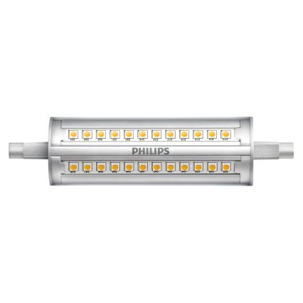 LED Stmívatelná žárovka Philips R7s/14W/230V 4000K 118 mm