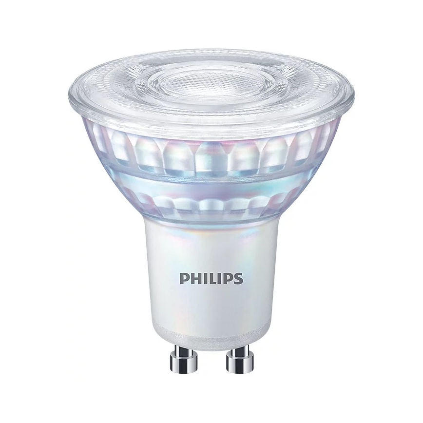 LED Stmívatelná žárovka Philips Warm Glow PAR16 GU10/3,8W/230V 2200-2700K CRI 90