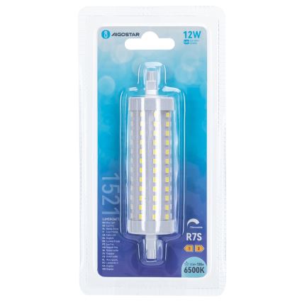 LED Stmívatelná žárovka R7s/12W/230V 6500K - Aigostar