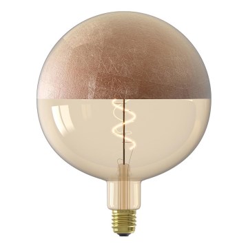 LED Stmívatelná žárovka s vrchlíkem FILAMENT G200 E27/4W/230V 1800K měděná CRI 90