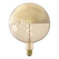 LED Stmívatelná žárovka s vrchlíkem FILAMENT G200 E27/4W/230V 1800K zlatá CRI 90