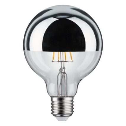 LED Stmívatelná žárovka se zrcadlovým vrchlíkem GLOBE E27/6,5W/230V - Paulmann 28673