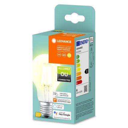 LED Stmívatelná žárovka SMART+ A60 E27/6W/230V 2700K  - Ledvance