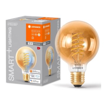 LED Stmívatelná žárovka SMART+ FILAMENT GLOBE G80 E27/8W/230V 2200-5000K Wi-Fi - Ledvance