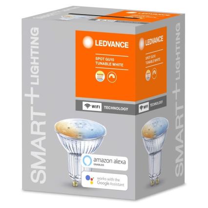 LED Stmívatelná žárovka SMART+ GU10/5W/230V 2700K-6500K Wi-Fi - Ledvance