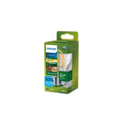 LED Stmívatelná žárovka ULTRAEFFICIENT VINTAGE Philips A60 E27/2,3W/230V 2700K