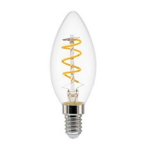 LED Stmívatelná žárovka VINTAGE C35 E14/3,5W/230V 2200K - GE Lighting