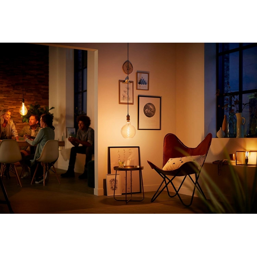 LED Stmívatelná dekorační žárovka VINTAGE DYI E27/4W/230V - Leuchten Direkt 0846