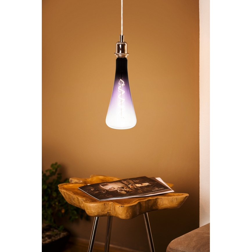 LED Stmívatelná žárovka VINTAGE E27/4W/230V 1800K fialová - Eglo 12276