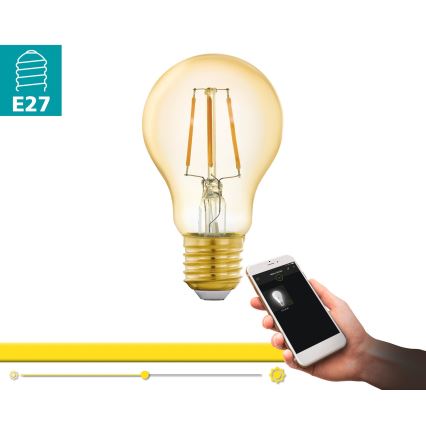 LED Stmívatelná žárovka E27/5,5W/230V 2200K - Eglo
