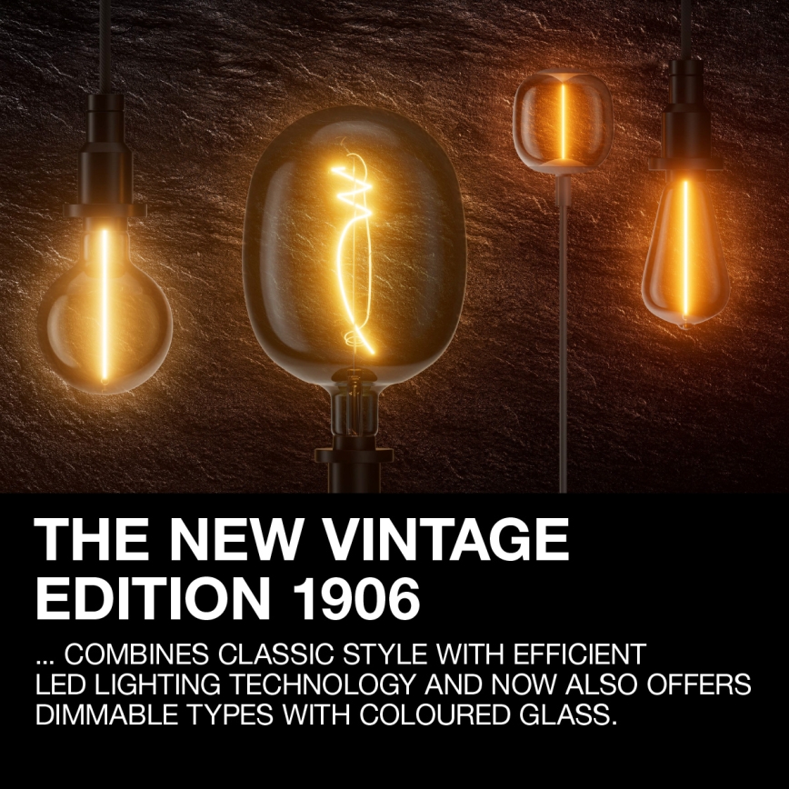 LED Stmívatelná žárovka VINTAGE FILAMENT E27/5,8W/230V 2200K - Osram
