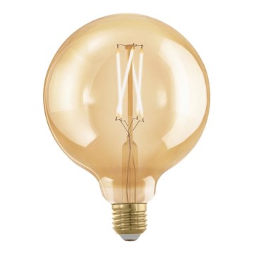 LED Stmívatelná žárovka VINTAGE G125 E27/4W/230V 1700K - Eglo 780233