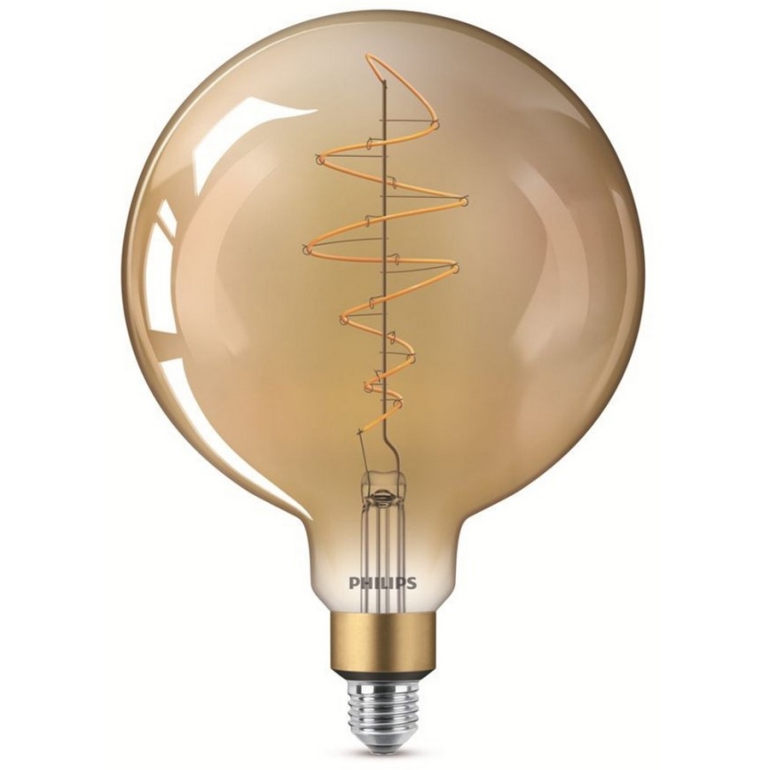 LED Stmívatelná žárovka VINTAGE Philips G200 E27/7W/230V 2000K