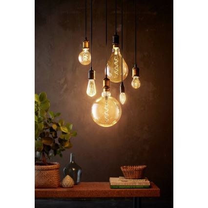 LED Stmívatelná žárovka VINTAGE Philips G200 E27/7W/230V 2000K