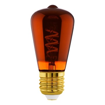 LED Stmívatelná žárovka VINTAGE ST48 E27/4W/230V 2000K červená - Eglo 110199