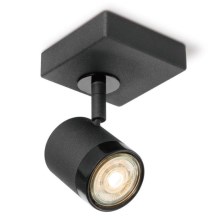 LED Stmívatelné bodové svítidlo MANU 1xGU10/5,8W/230V černá