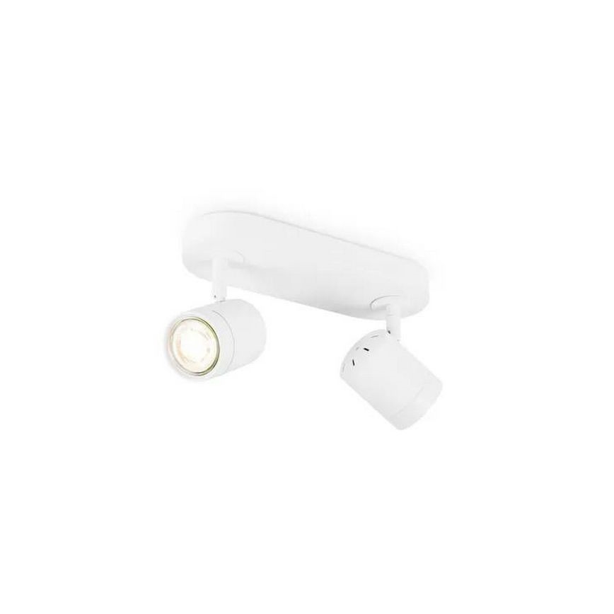 LED Stmívatelné bodové svítidlo MANU 2xGU10/5,8W/230V bílá