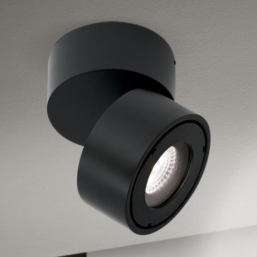 LED Stmívatelné koupelnové bodové svítidlo HARVEY LED/15W/230V IP65 černá