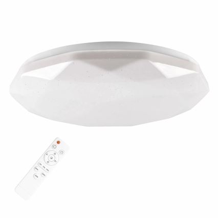 LED Stmívatelné koupelnové svítidlo GALAXY LED/48W/230V pr. 38 cm 3000-6000K IP44 + dálkové ovládání