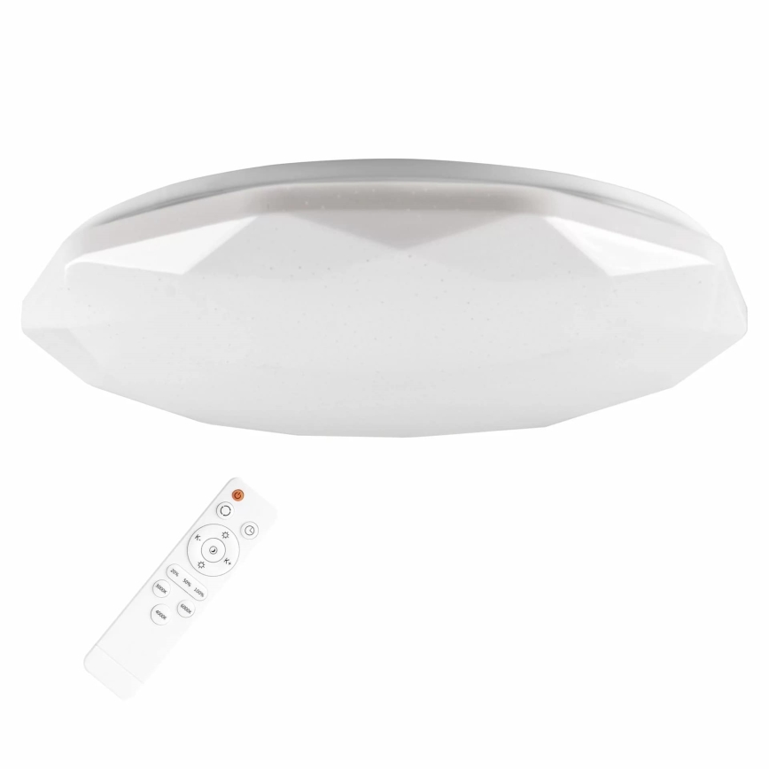 LED Stmívatelné koupelnové svítidlo GALAXY LED/72W/230V pr. 49 cm 3000-6000K IP44 + dálkové ovládání