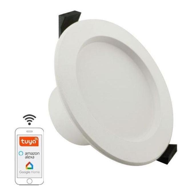 LED Stmívatelné koupelnové svítidlo LED/10W/230V 3000K-6500K Wi-Fi Tuya IP44