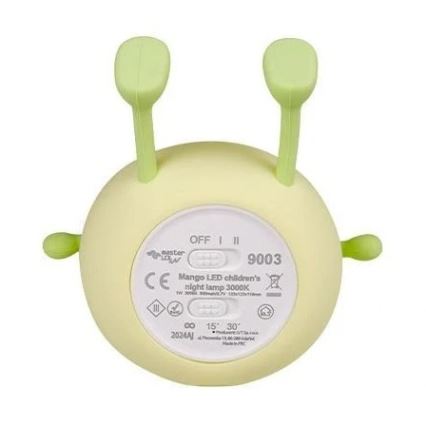 LED Stmívatelné nabíjecí dětské noční světlo LED/1W/5V 3000K 800 mAh mango