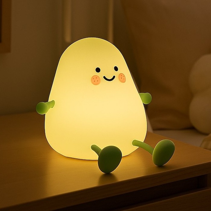 LED Stmívatelné nabíjecí dotykové dětské noční světlo MANGO LED/2,5W/5V 800 mAh