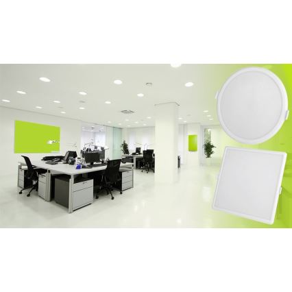 LED Stmívatelné podhledové svítidlo ALGINE LED/12W/230V Wi-Fi Tuya hranatý