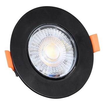 LED Stmívatelné podhledové svítidlo ZITA LED/3/5/7W/230V 3000/4000/6000K pr. 9 cm černá