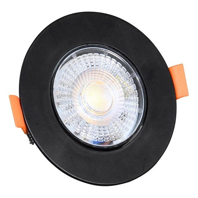 LED Stmívatelné podhledové svítidlo ZITA LED/3/5/7W/230V 3000/4000/6000K pr. 9 cm černá