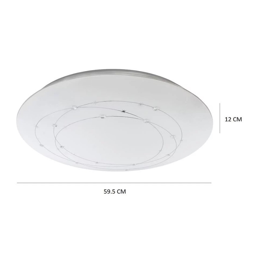 LED Stmívatelné stropní svítidlo ATRIA na dálkové ovládání LED/48W/230V